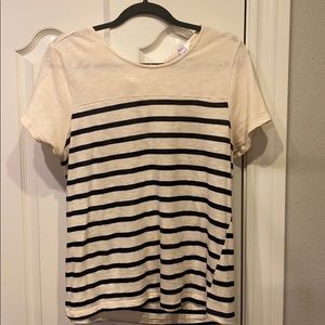 Francesca’s blouse with cut out back